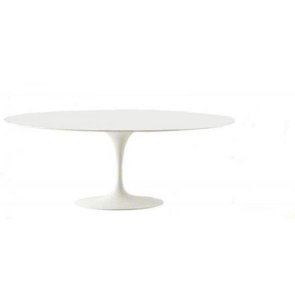 tavolo tulip bianco tondo diam.80,design Eero Saarinen ...