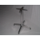 Base in alluminio H 68cm per piani tavoli 