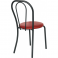 Vienna - sedia thonet impilabile seduta finta paglia, plastica, legno o imbottita in ecopelle per bar, ristorante, hotel