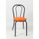 Vienna - sedia thonet impilabile seduta finta paglia, plastica, legno o imbottita in ecopelle per bar, ristorante, hotel