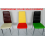 NUVOLA STOCK COLORI MISTI 2&deg; scelta - Sedia metallo ecopelle colori spaiati, fine serie, difetti estetici, usato esposizione