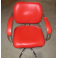 Sedia poltrona parrucchiere professionale mod.Red alzabile salone parrucchiere