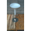 IRIS - Sgabello bar in plastica ABS  gamba cromata per casa, ufficio, bar, ristorante, hotel