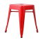 Metal  H45cm - Sgabello stile industriale simil Tolix casa, bar, pub, ristorante, albergo