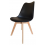 LEA - Sedia stile scandinavo in Faggio e Polipropilene per bar,ristorante,piscina,hotel