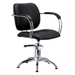 Sedia poltrona parrucchiere professionale mod.8233  alzabile salone parrucchiere