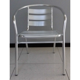 CAPRI 3S RINFORZATA - SEDIA  IMPERMEABILE ALL'ACQUA IN ALLUMINIO IMPILABILE PER BAR, RISTORANTE, PISCINA, HOTEL