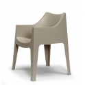 COCCOLONA SPED.GRATUITA - POLTRONA POLIPROPILENE IMPILABILE DA ESTERNO BAR RISTORANTE HOTEL SCAB DESIGN certificata